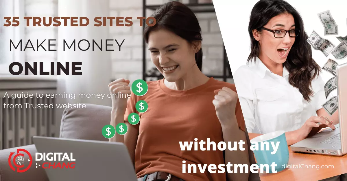 36 trusted sites to make money online